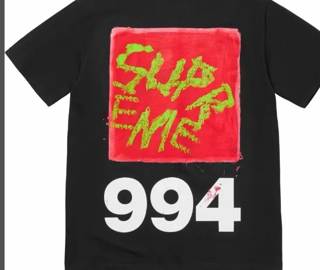 Black S-XL Season SS24 and Short Spring sleeved Collection Tee T-shirt White 994 Paint 0818